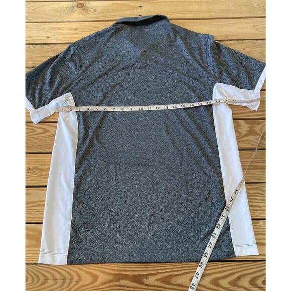 Nike Golf Polo Shirt Size Medium Men’s Gray Short Sleeve - Picture 7 of 7